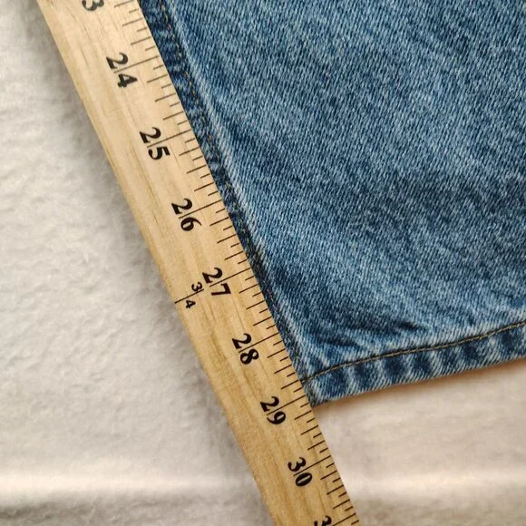Carhartt Relaxed Fit Medium Wash Denim Jeans Men 48 x 30